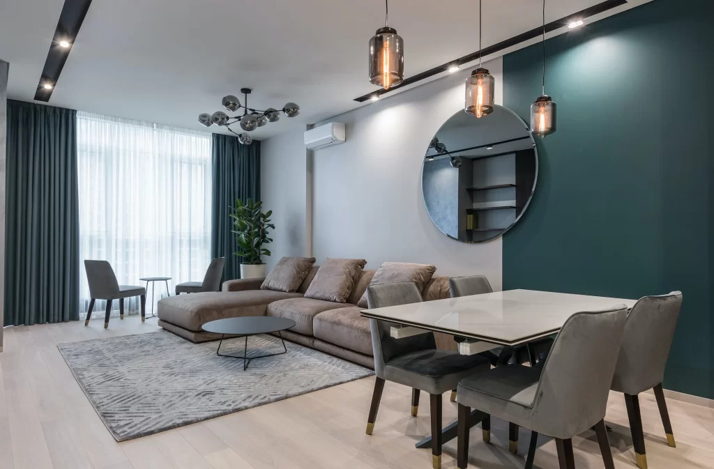 ideas de decoración con espejos convexos
